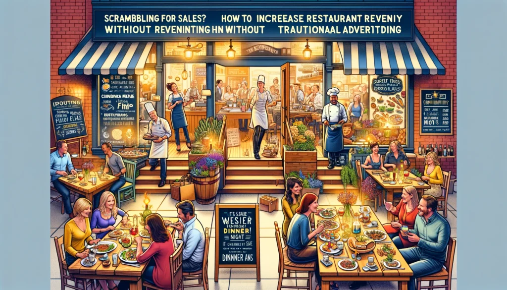 Scrambling for Sales? How to Increase Restaurant Revenue Without Advertising (It's Easier Than You Think!)